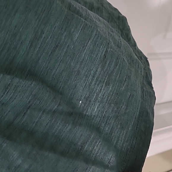 Ibex Open Front Wool Heathered Green Cardigan - Picture 8 of 10